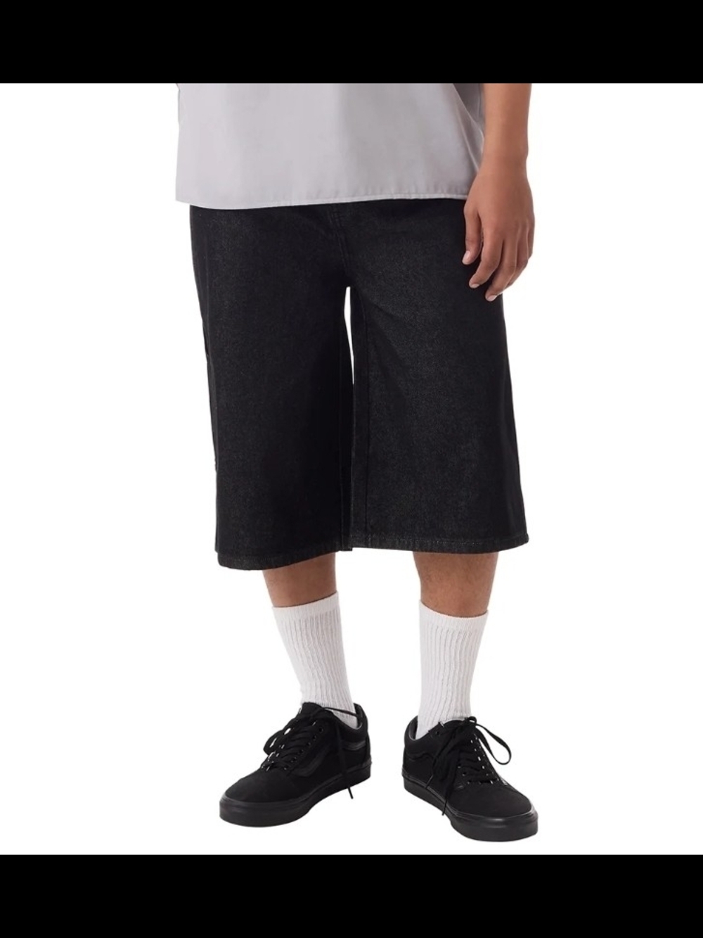Dickies Loose Fit Carpenter Denim Shorts Black Baggy Jorts NWT - Multiple Sizes